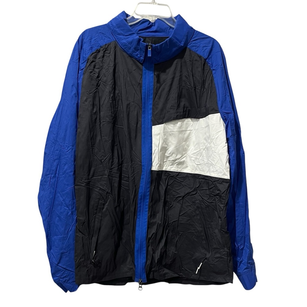 Nike Shield Golf Jacket Packable Lightweight Blac… - image 2